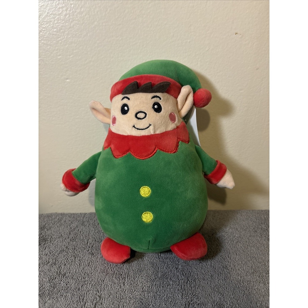 Christmas Elf Plush Stuffed Animal Toy 7‎ Round